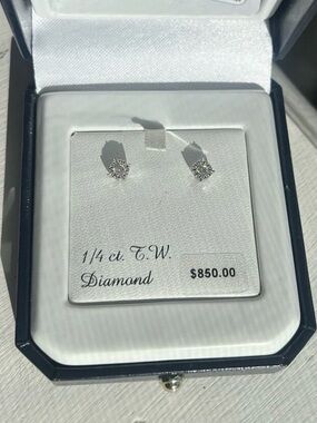 Diamond Stud Earrings 1/4 ct.